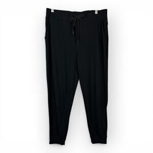 Cozy Earth Premium Bamboo Black Joggers Pants Size Large Loungewear Womens